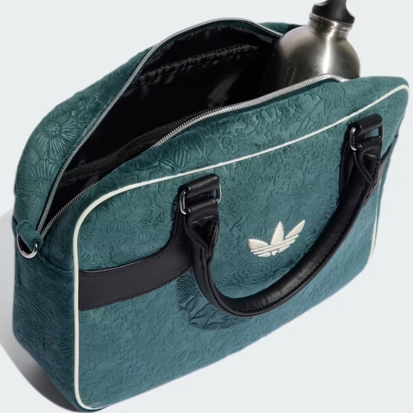 adidas Originals Liberty Airliner Teal and Black Crossbody Bag JX3195 - Picture 6 of 10